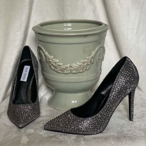 Steve Madden silver heels